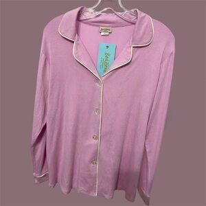 NEW BedHead Lavender Button-Up Pajama Top